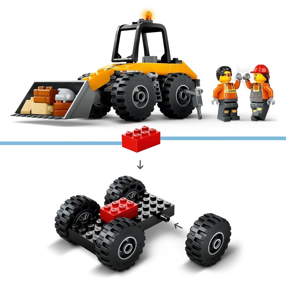 Yellow Construction Wheel Loader