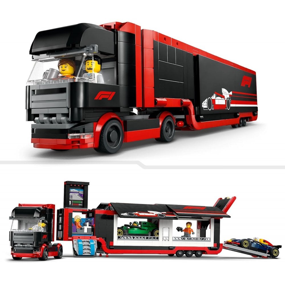 F1® Truck with RB20 & AMR24 F1® Cars