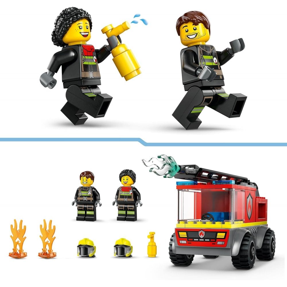 Fire Ladder Truck