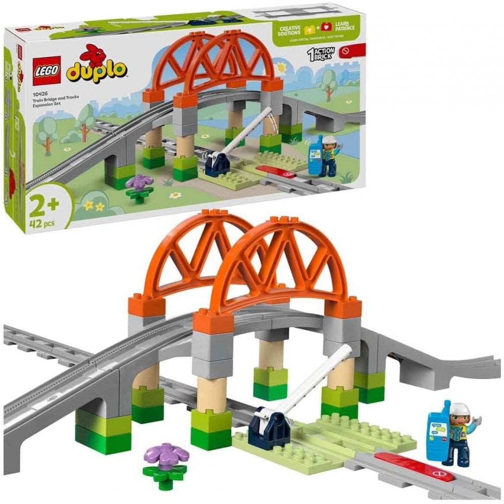 Train Bridge and Tracks Expansion Set