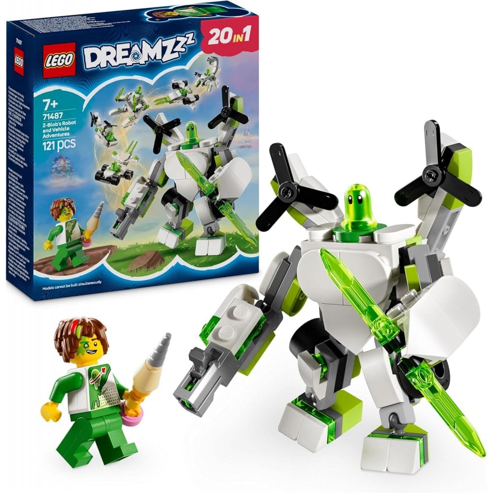 Z-Blobs Robot and Vehicle Adventures
