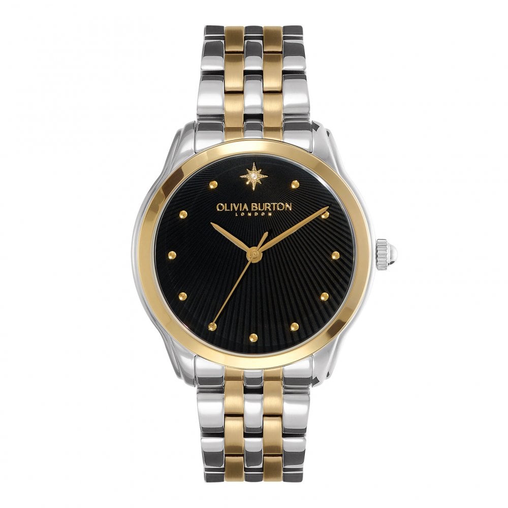 Celestial - 36mm Starlight Black & Two Tone Bracelet Watch