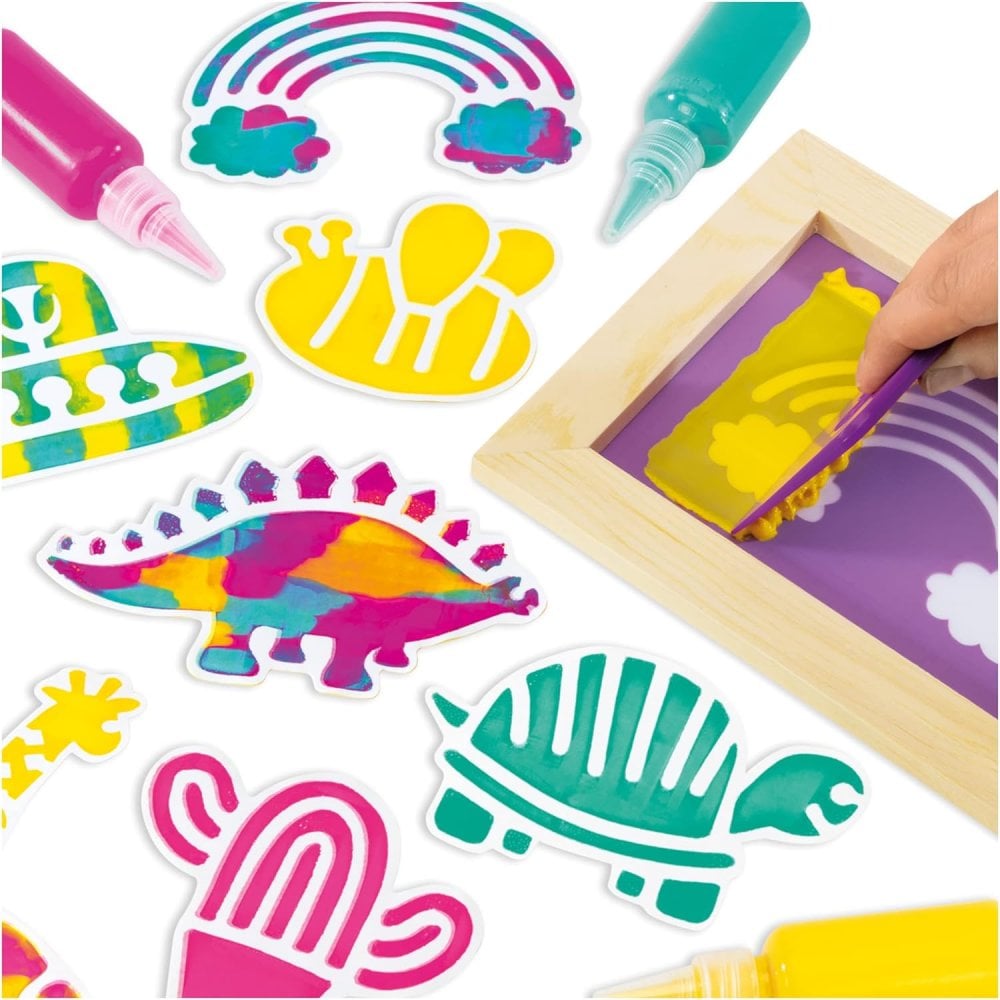 Screen Print Stickers