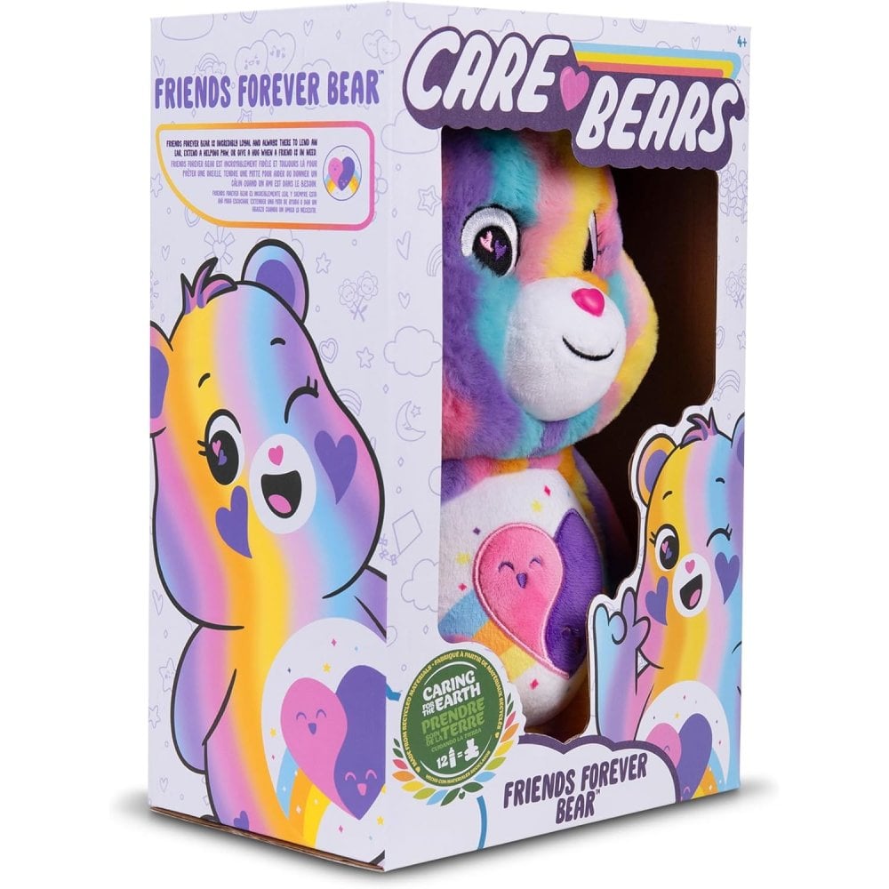 Care Bears 35cm Medium Plush - Friends Forever Bear (Eco Friendly)