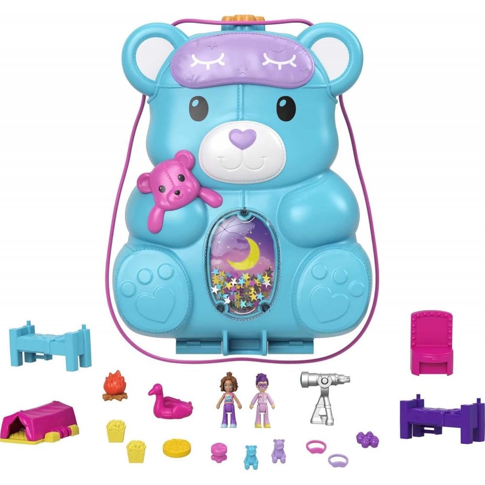 Polly Pocket Teddy Bear Purse Compact