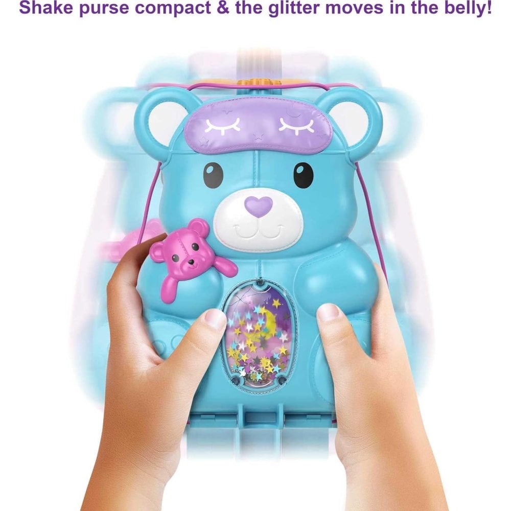 Polly Pocket Teddy Bear Purse Compact