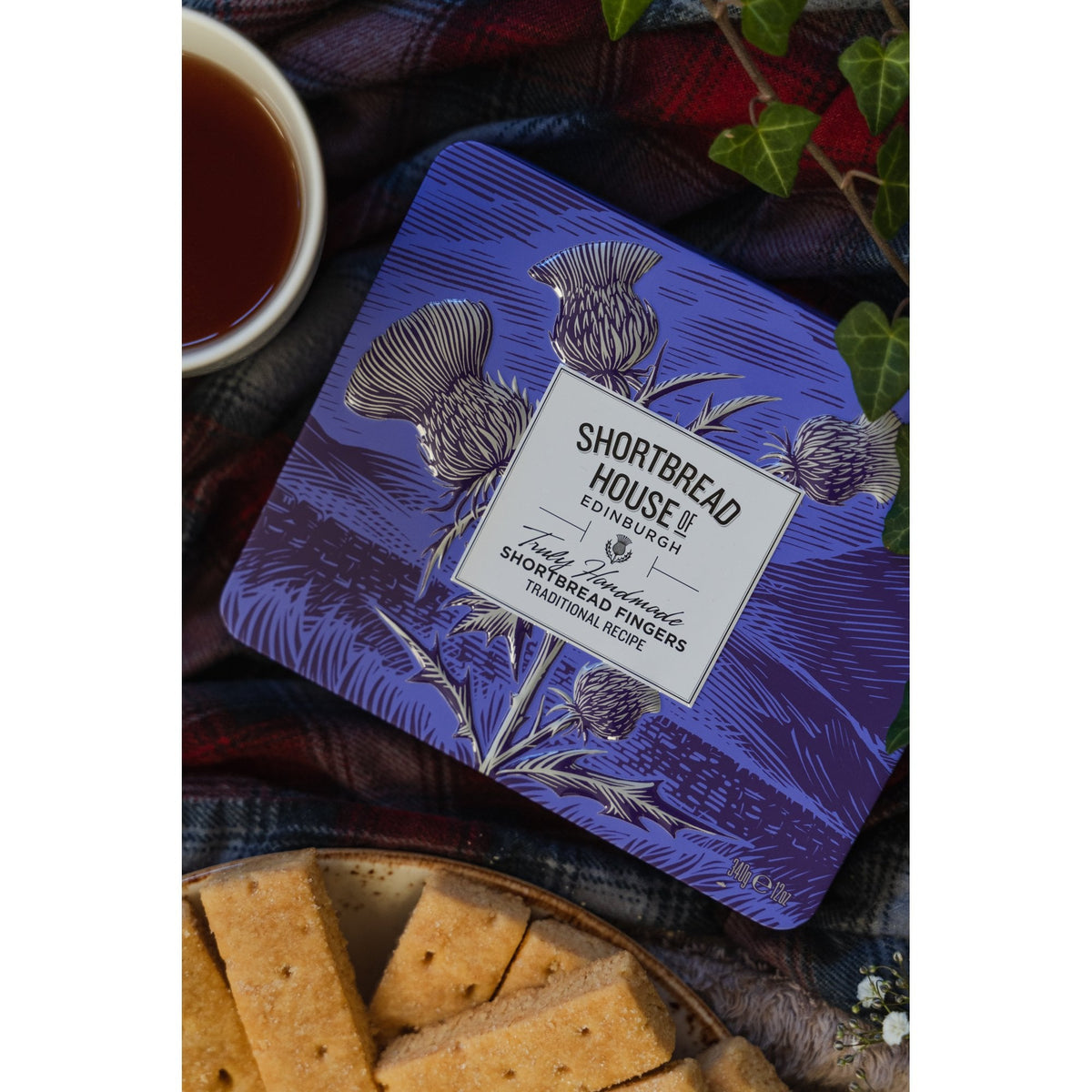 340g Tin of Truly Handmade Original Recipe Shortbread Fingers