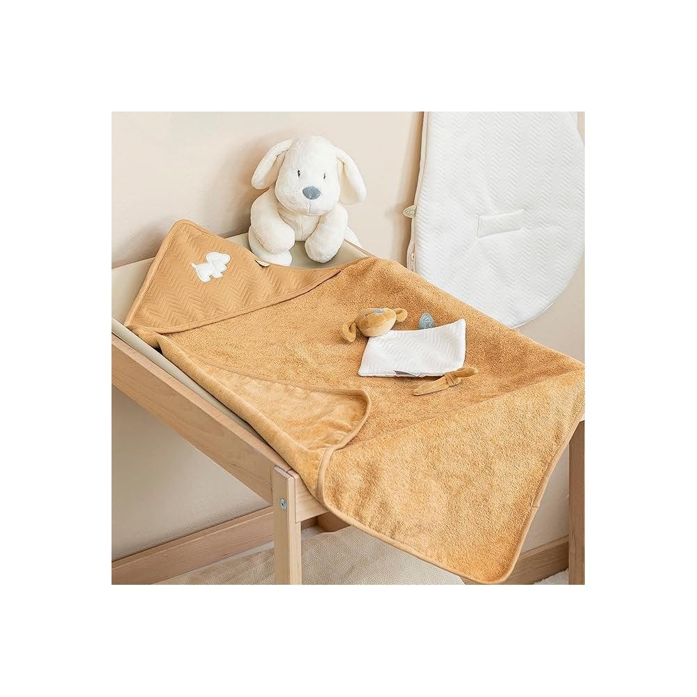 Nattou Charlie - Mini Doudou Jacquard Vanilla