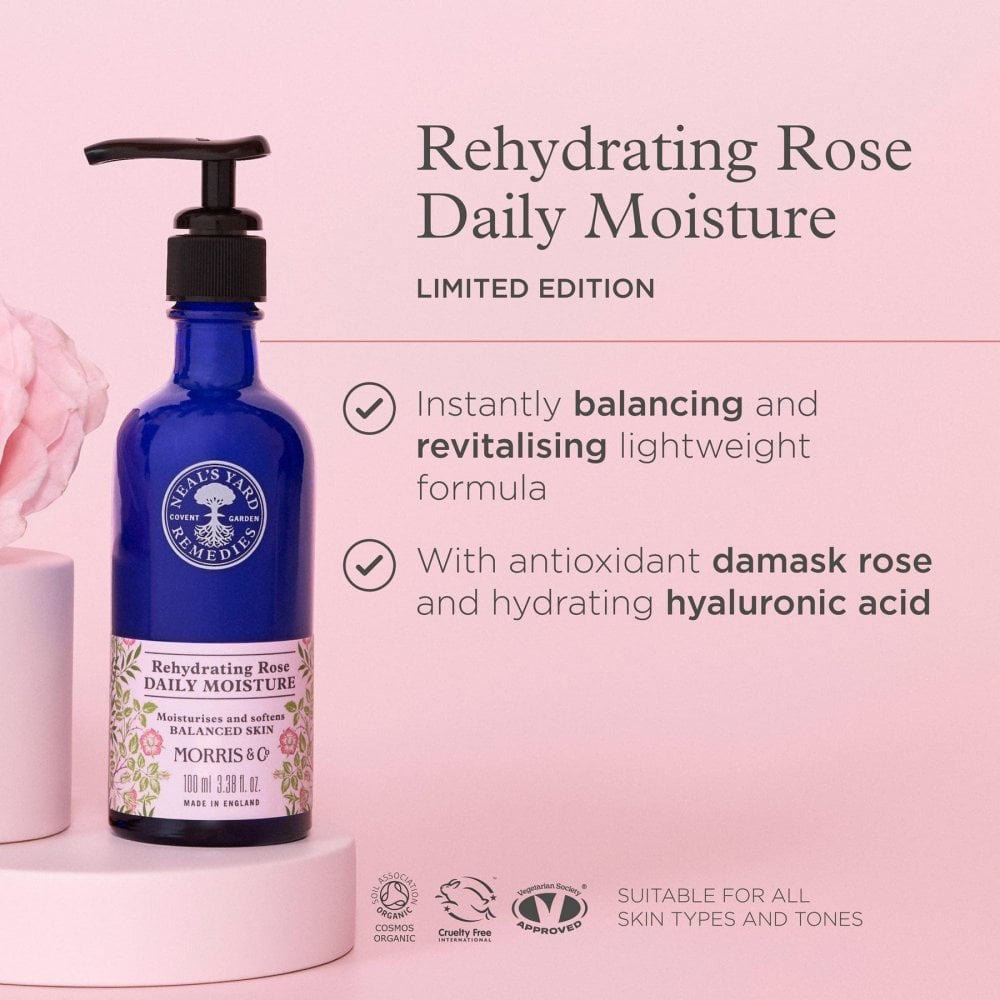 Morris & Co. X Rehydrating Rose Daily Moisture 100ml