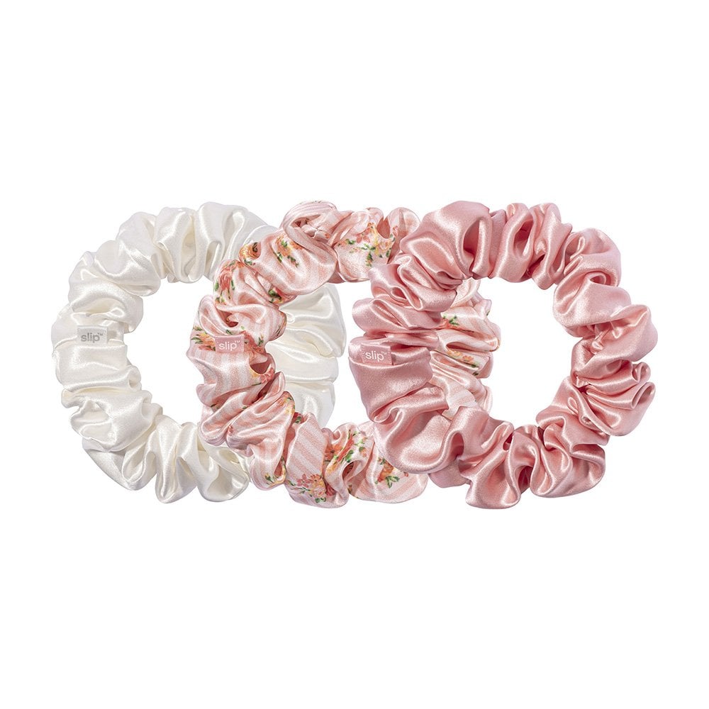 Pure Silk Large Scrunchies - Set of 3