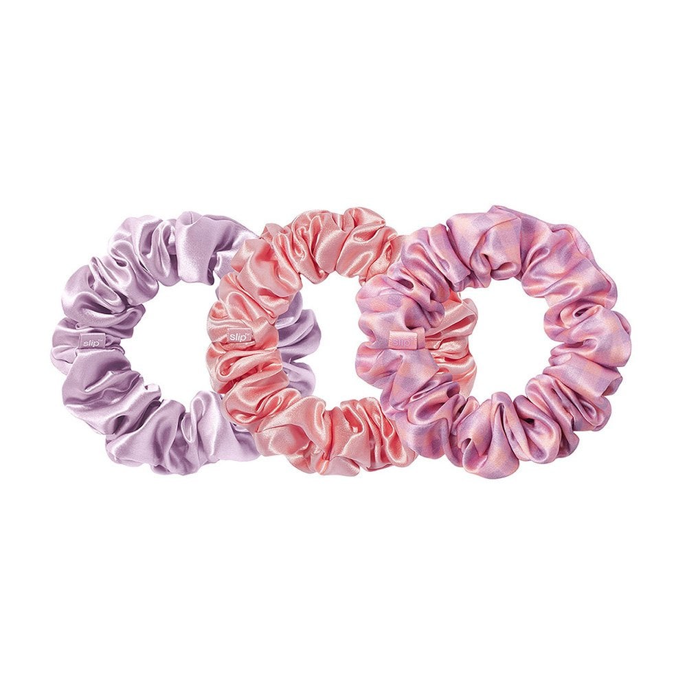 Pure Silk Large Scrunchies - Set of 3