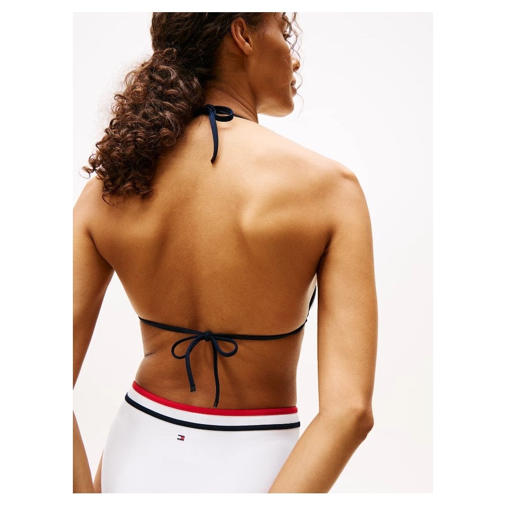 Global Stripe Textured Cheeky Bikini Bottoms