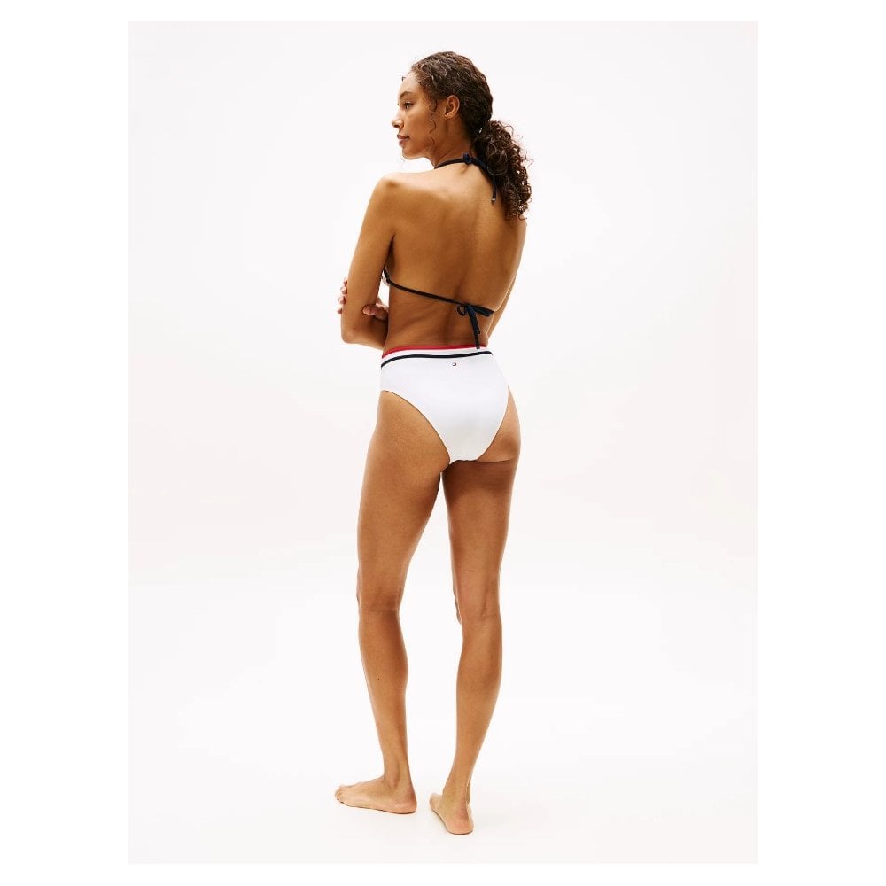 Global Stripe Textured Cheeky Bikini Bottoms