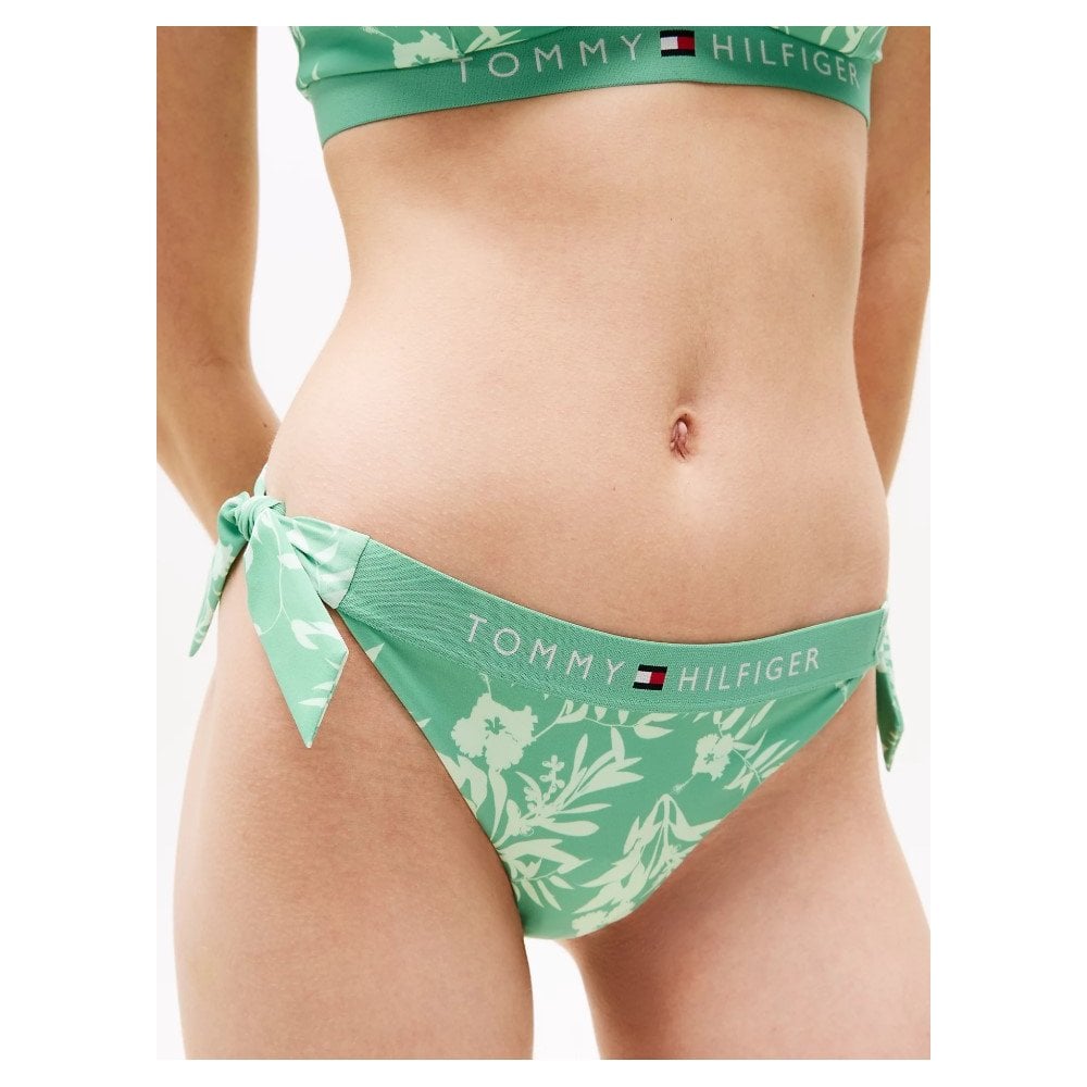 Original Print Side Tie Bikini Bottoms
