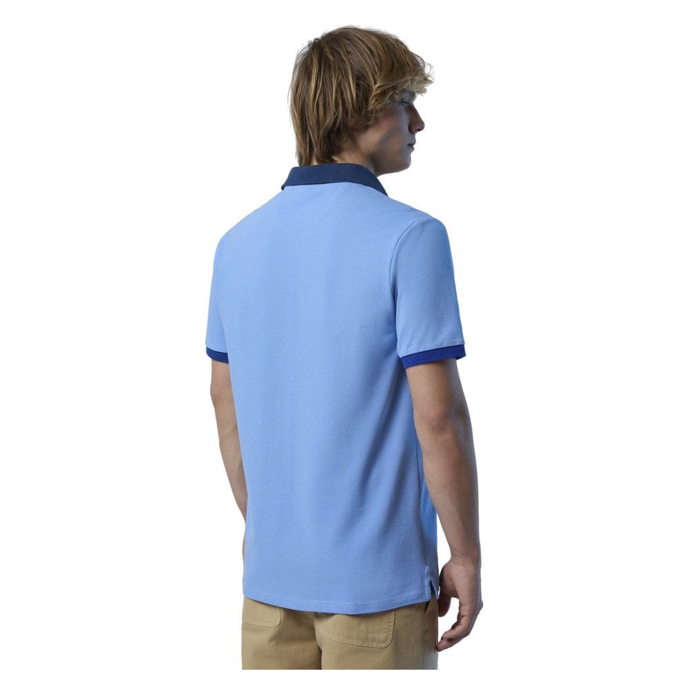 Combo Colors Cuff short sleeve polo