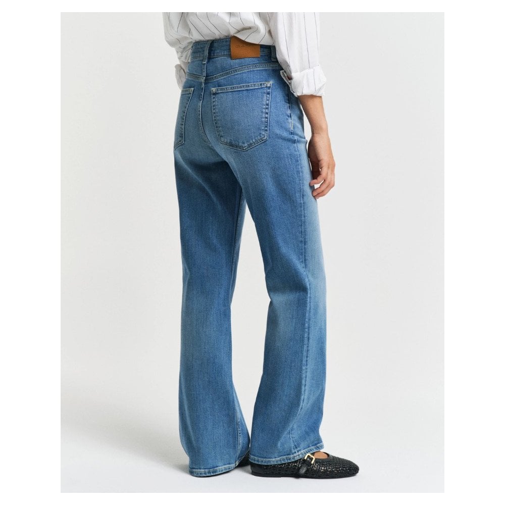 Slim Fit Flared Jeans
