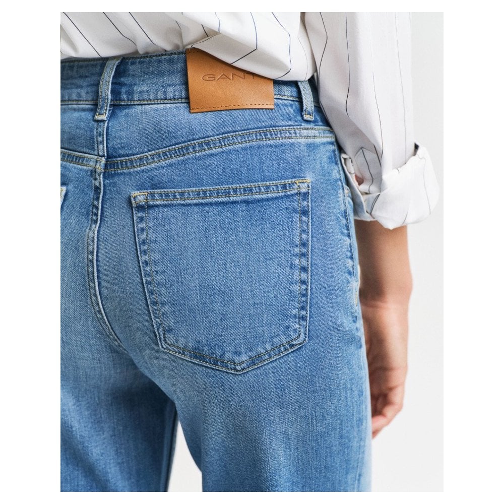 Slim Fit Flared Jeans