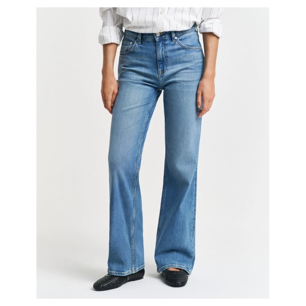 Slim Fit Flared Jeans