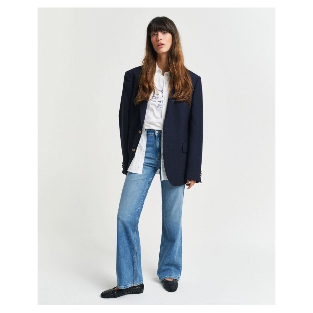 Slim Fit Flared Jeans