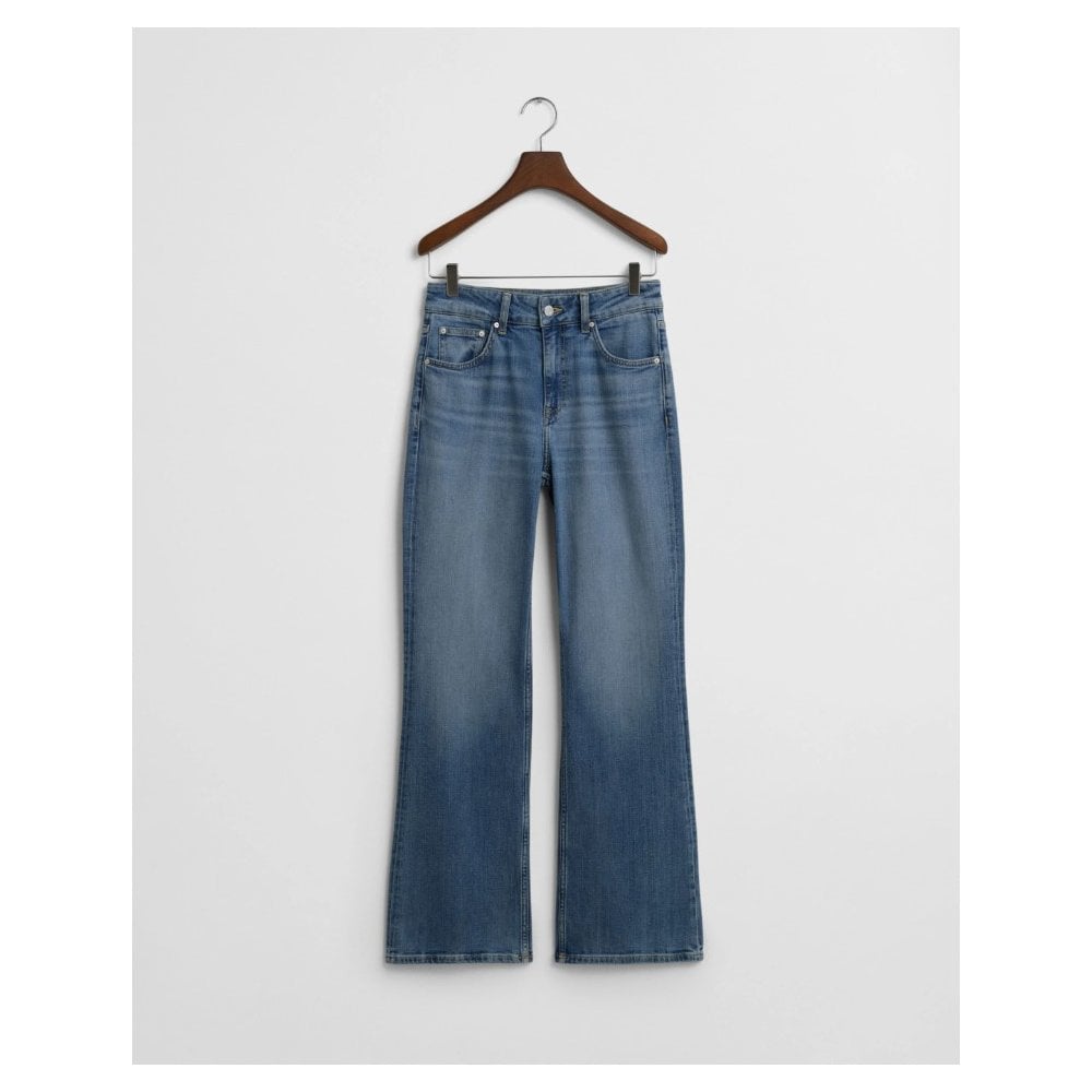 Slim Fit Flared Jeans