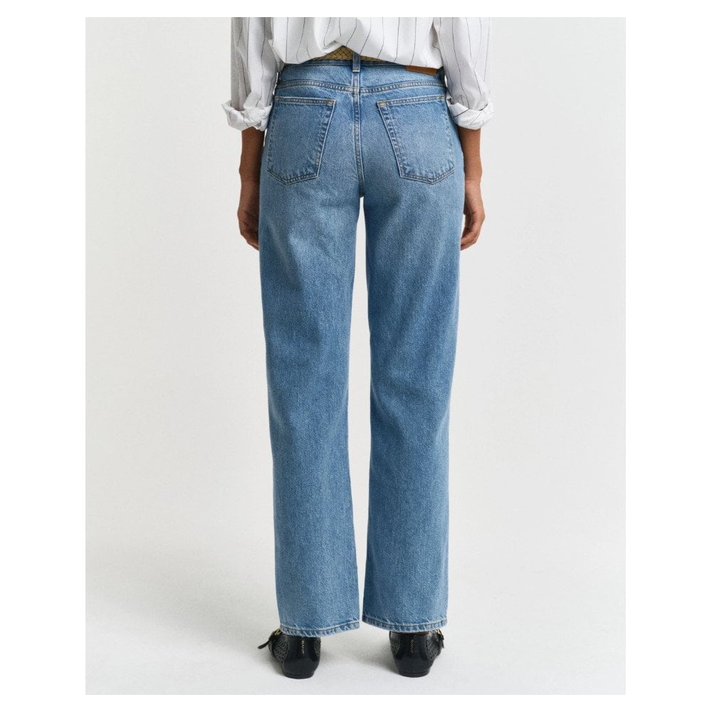 Straight Leg Rigid Jeans