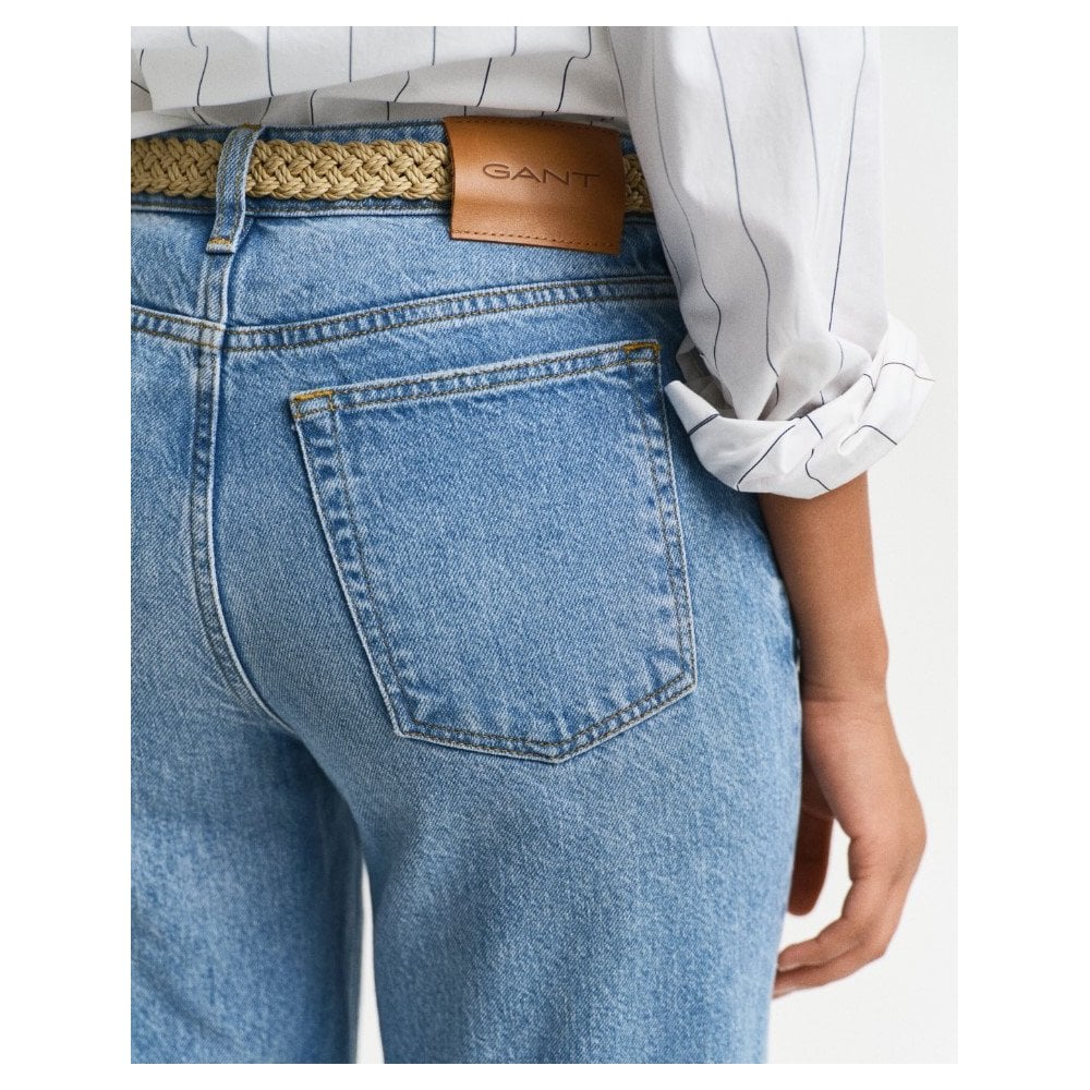 Straight Leg Rigid Jeans