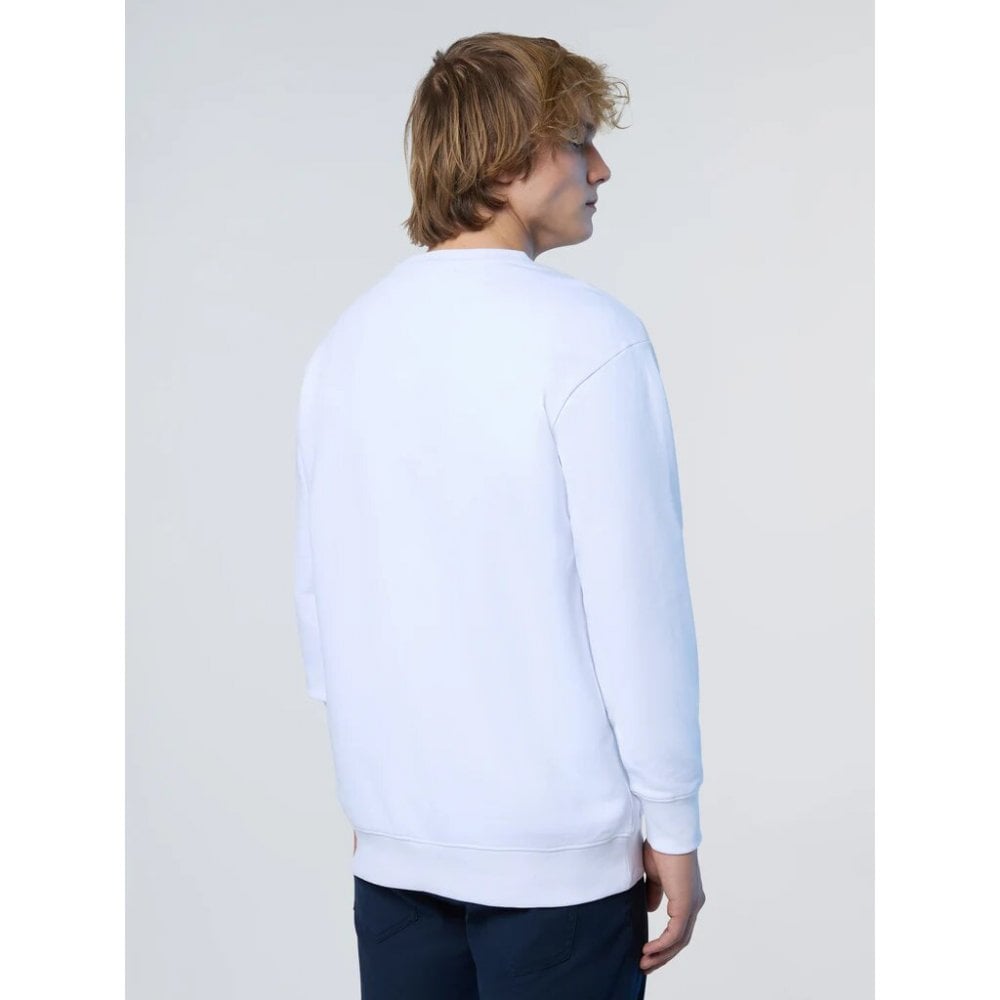 Sweatshirt with heritage print