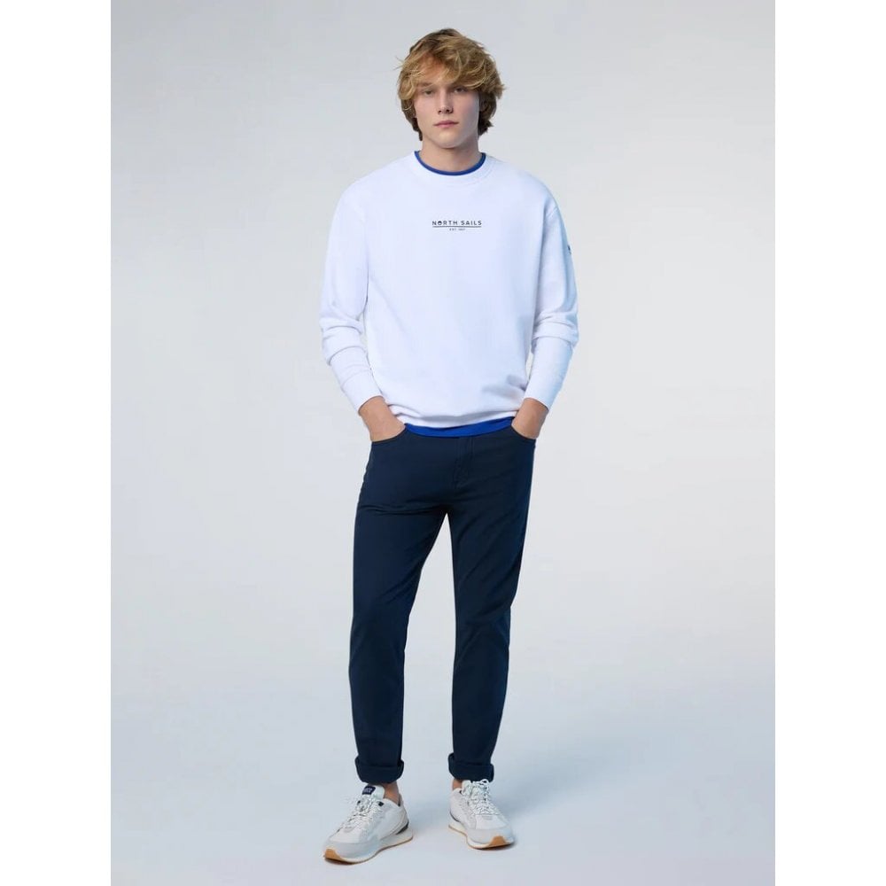 Sweatshirt with heritage print