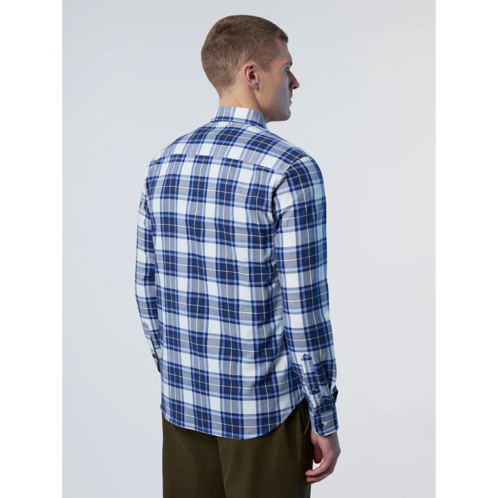 Checked flannel shirt