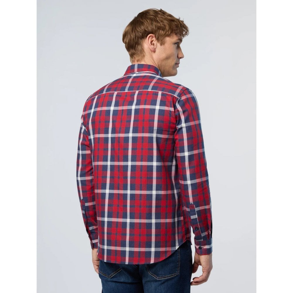 Checked flannel shirt