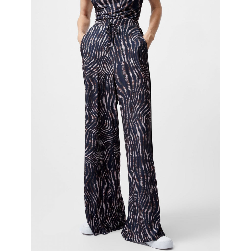 Zina Portia Wide Leg Printed Trousers