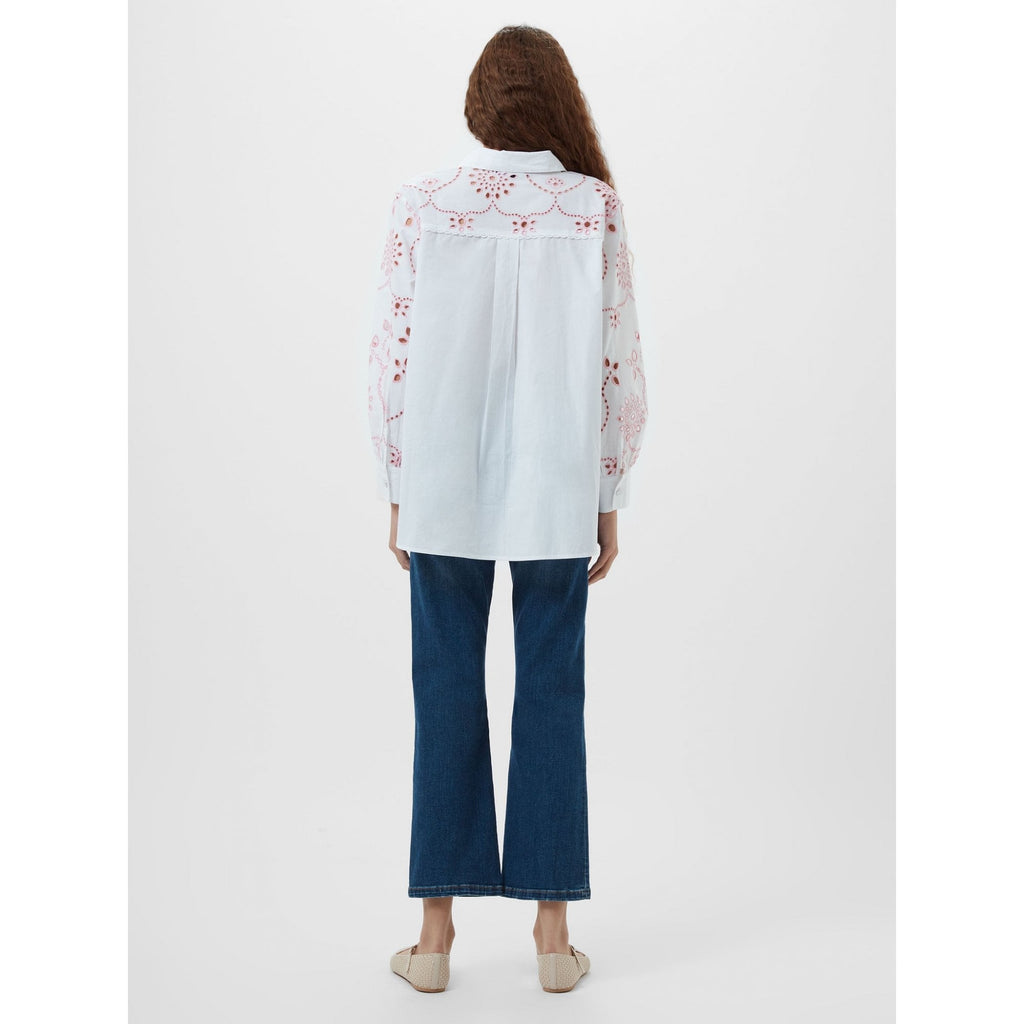 Cambria Cotton Embroidered Long Sleeve Shirt