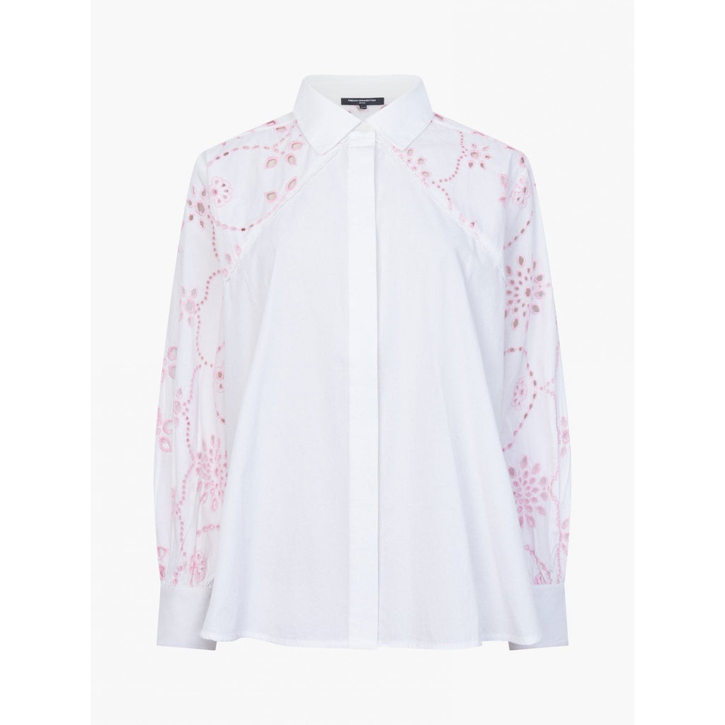 Cambria Cotton Embroidered Long Sleeve Shirt