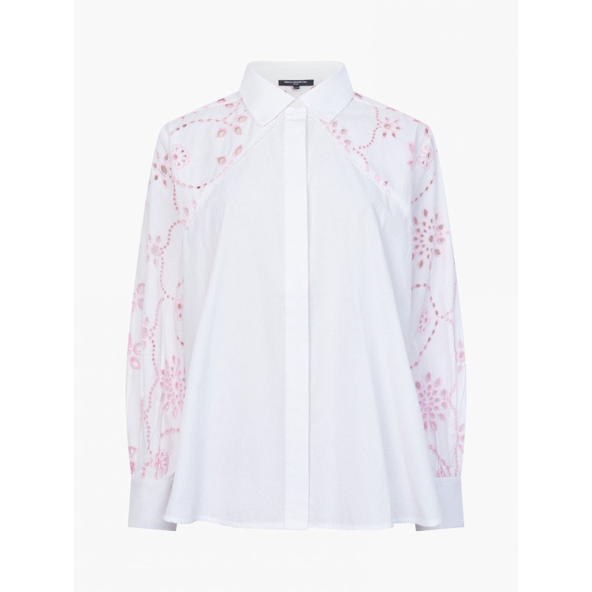 Cambria Cotton Embroidered Long Sleeve Shirt