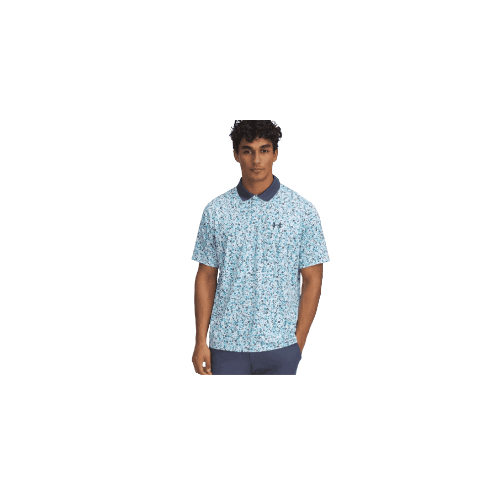 Mens UA Matchplay Printed Polo