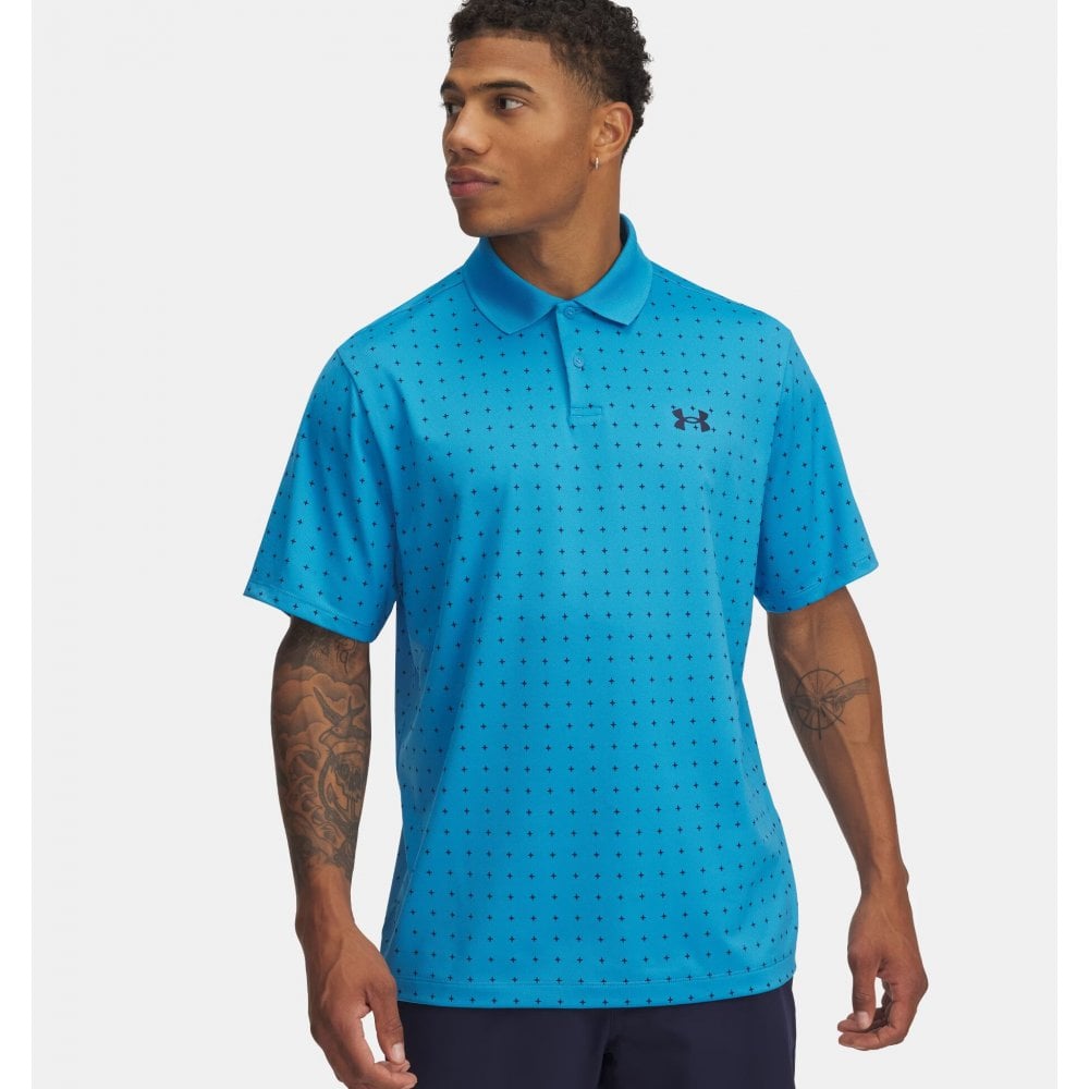 Mens UA Matchplay Printed Polo