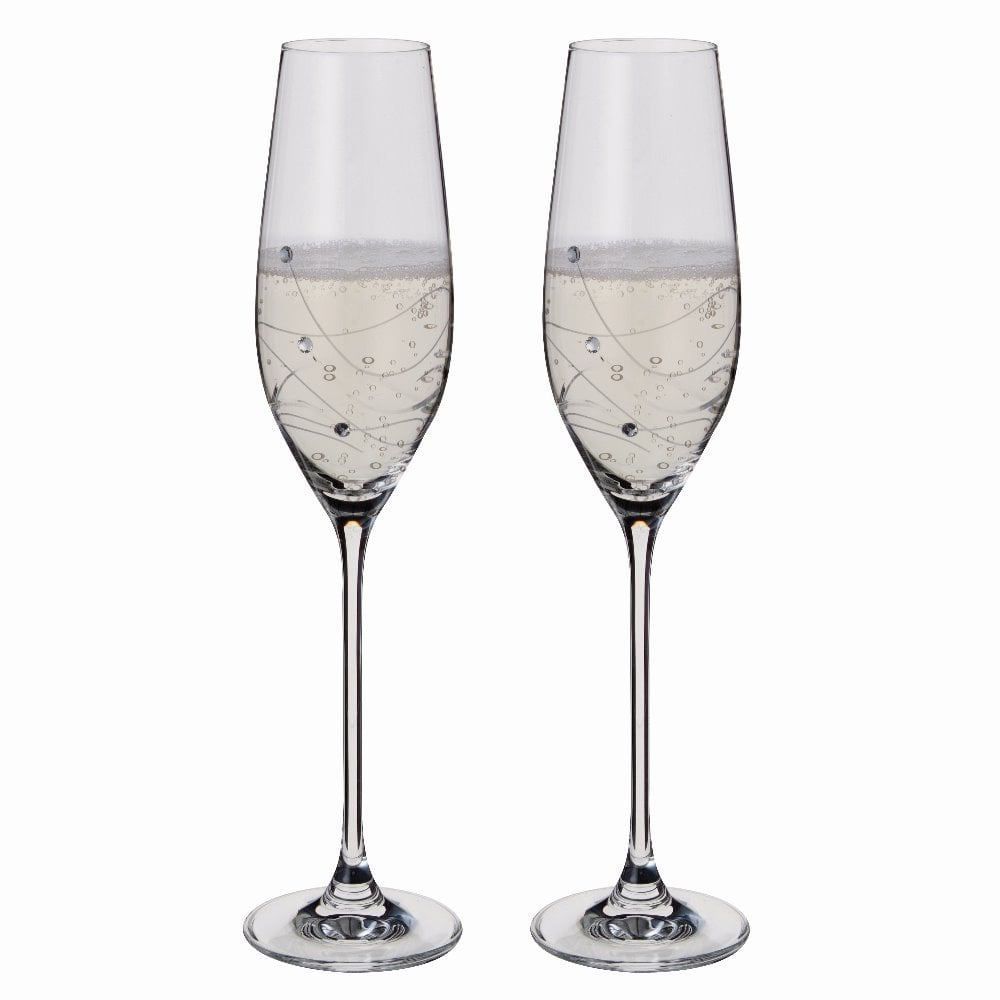Glitz Champagne Flute, Set of 2