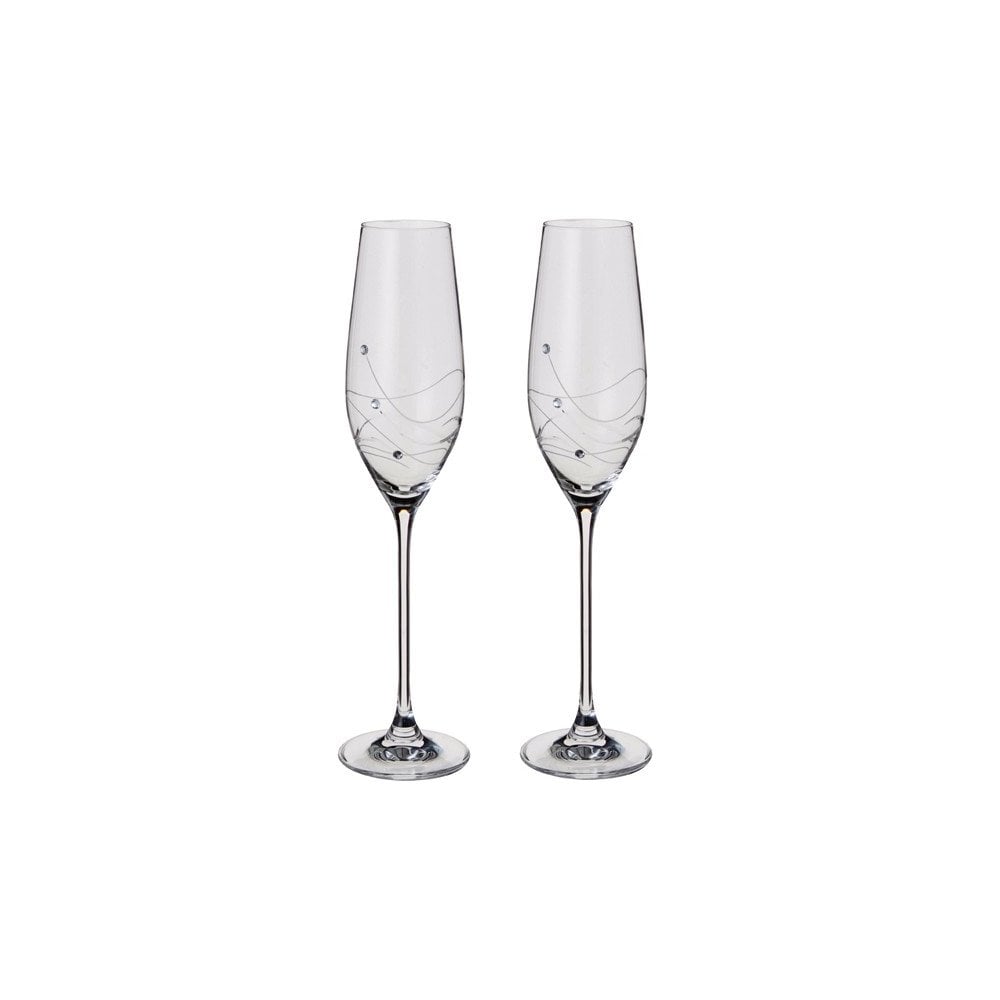 Glitz Champagne Flute, Set of 2