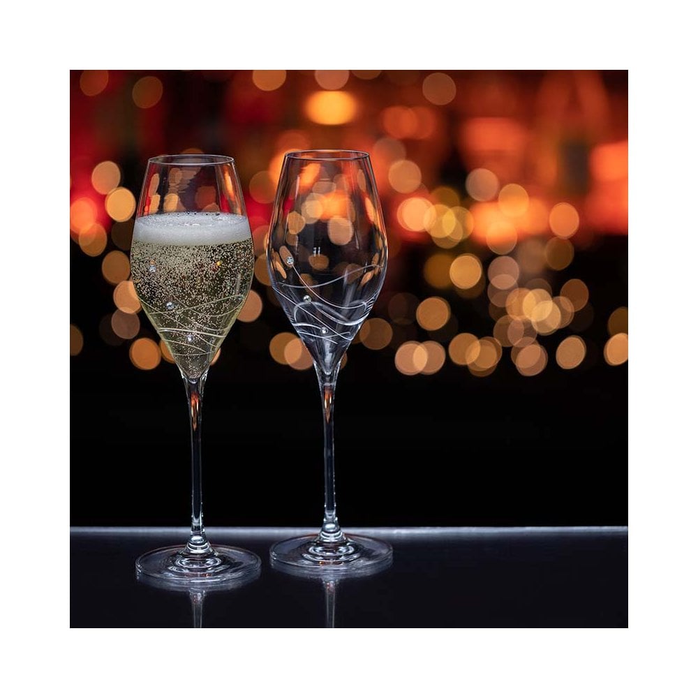 Glitz Prosecco Flute, Set of 2