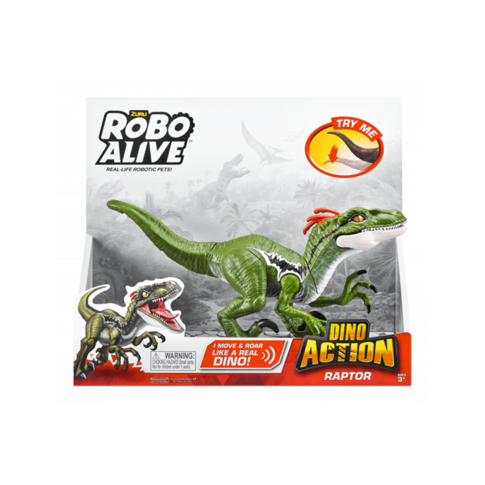 Robo Alive Dino Action Raptor S1