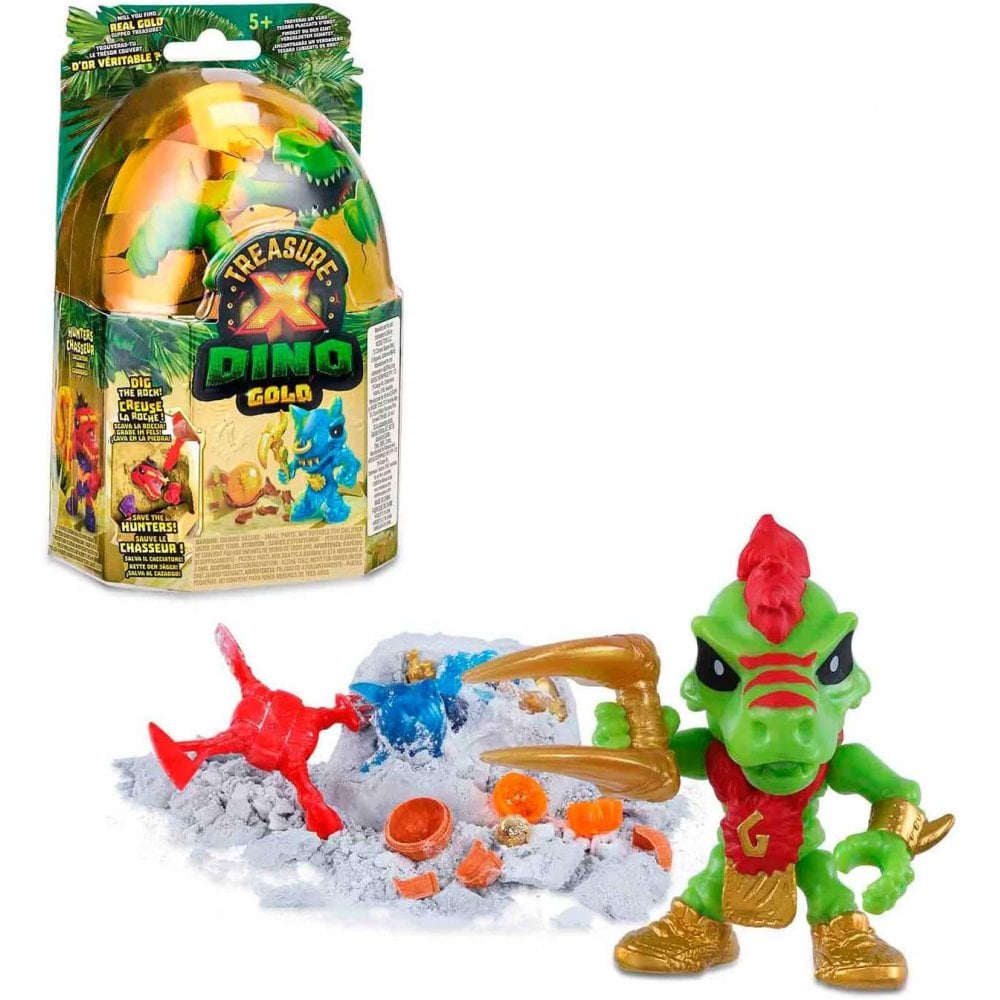 Famosa Treasure X - TX Dino Gold Hunter with Rock Digging