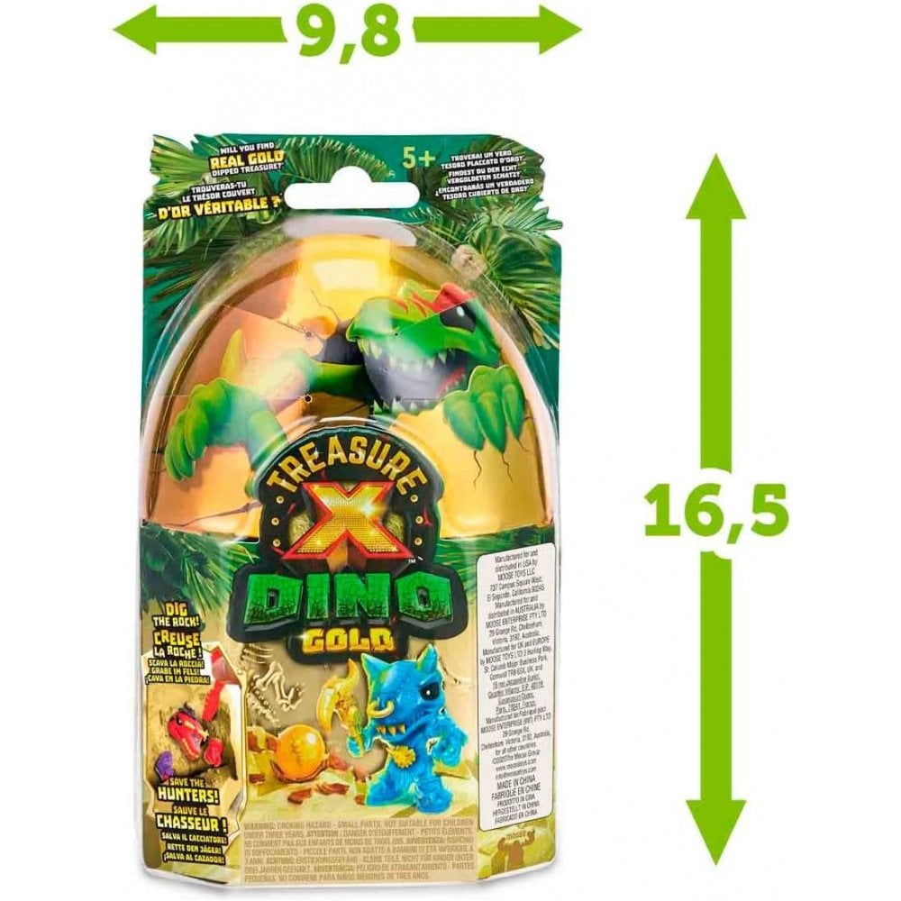 Famosa Treasure X - TX Dino Gold Hunter with Rock Digging