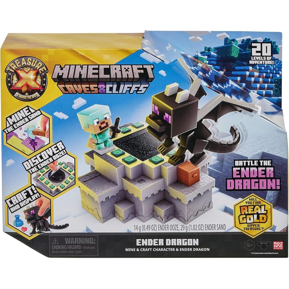 Treasure X Minecraft Caves & Cliffs Ender Dragon