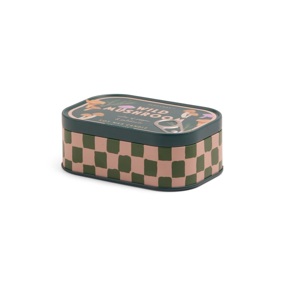 A Dopo 8 oz Handpainted "Hearts" Ceramic - Rosewood Vanilla