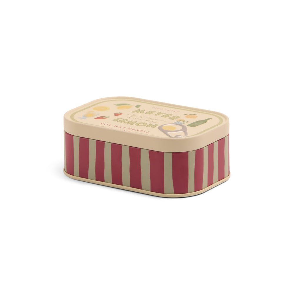 A Dopo 8 oz Handpainted "Hearts" Ceramic - Rosewood Vanilla