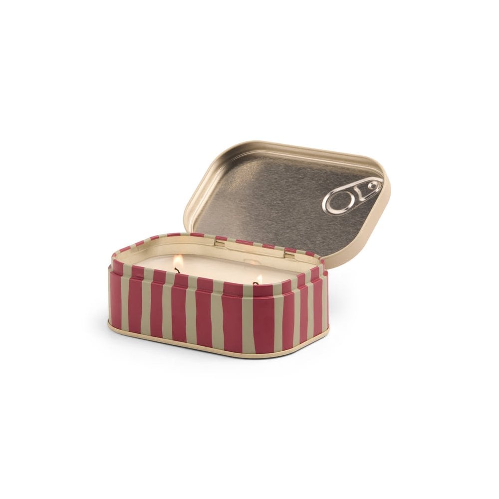A Dopo 8 oz Handpainted "Hearts" Ceramic - Rosewood Vanilla