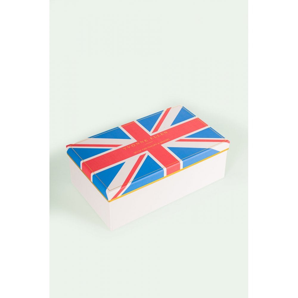 Best of British Teacup & Saucers (Set of 2)