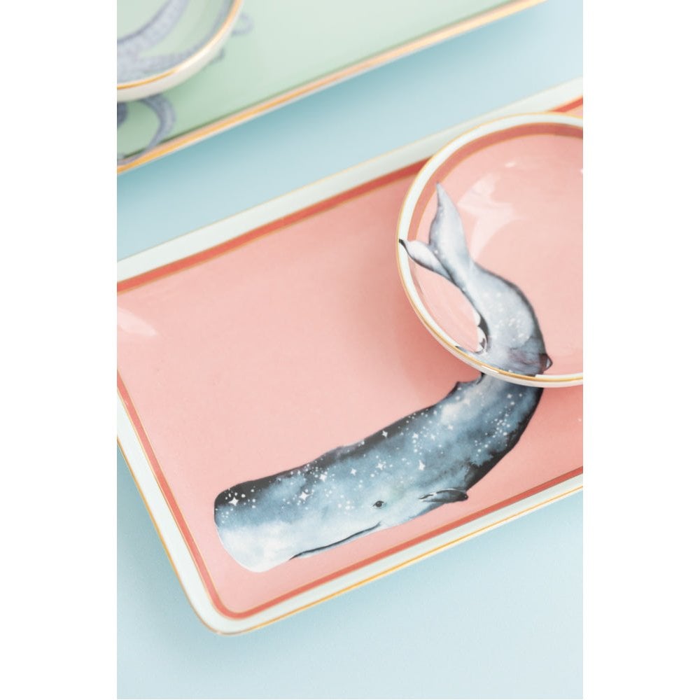 Sushi Plates with Dip Bowls (Set of 2)
