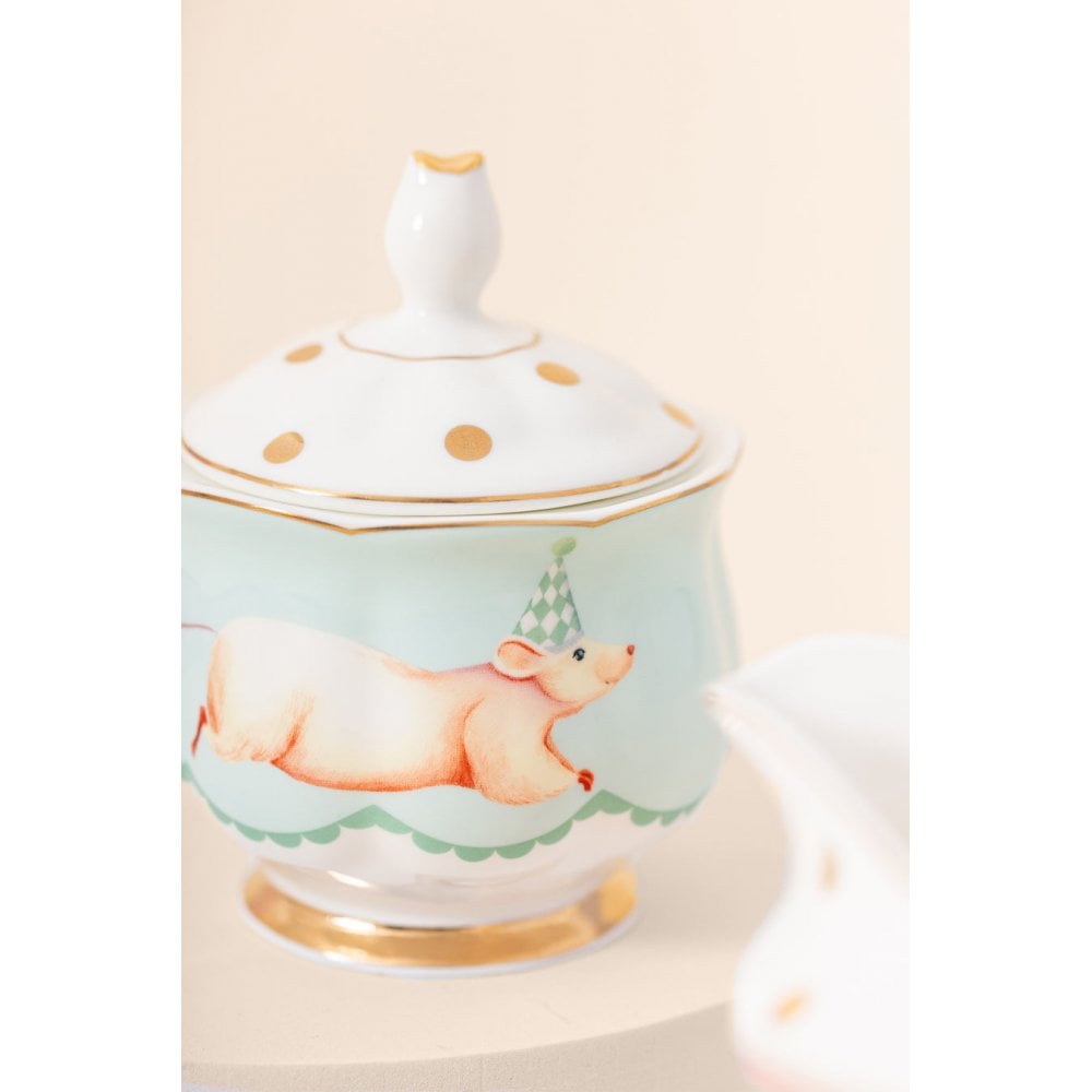 Elephant Milk Jug & Mouse Sugar Pot Set
