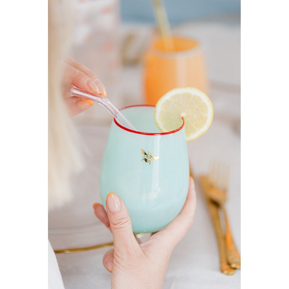 Bee Glass Tumblers (Set Of 4)